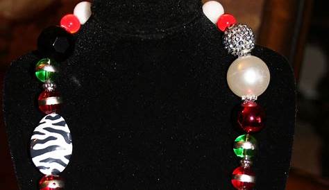 Homemade Christmas Necklace Ideas Kids Holiday