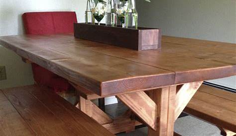 Homemade Kitchen Table Ideas Build Your Own Dining