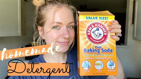 Homemade Laundry Detergent Powder With Baking Soda / Pin on Easy