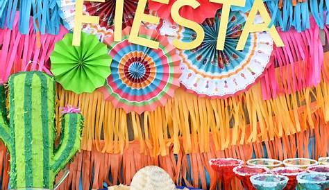 Do-It-Yourself (DIY) Mexican Fiesta Party Decoration Ideas