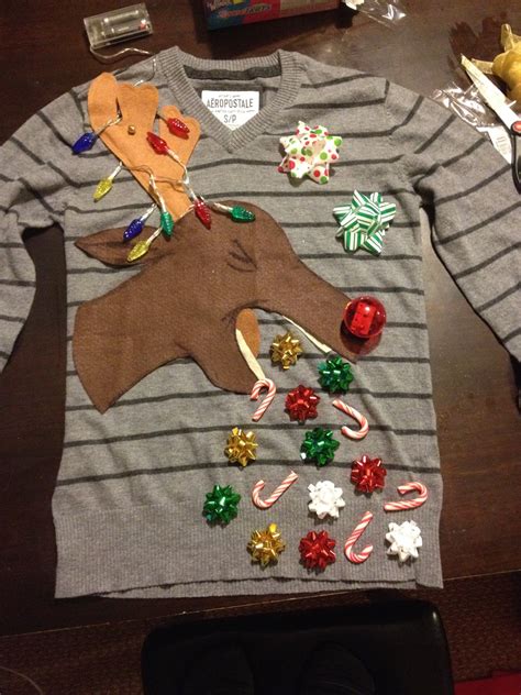 How To Make Your Own Ugly Christmas Sweater At Home
