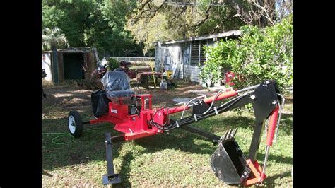 Homemade Backhoe Thumb