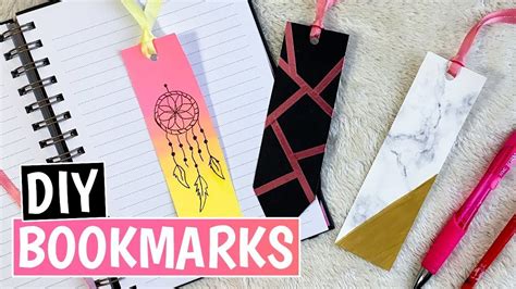 Homemade Bookmarks Paper