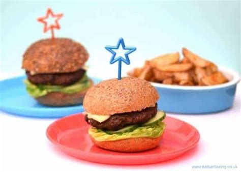 homemade burgers for kids