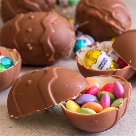 Homemade Candy Easter Eggs