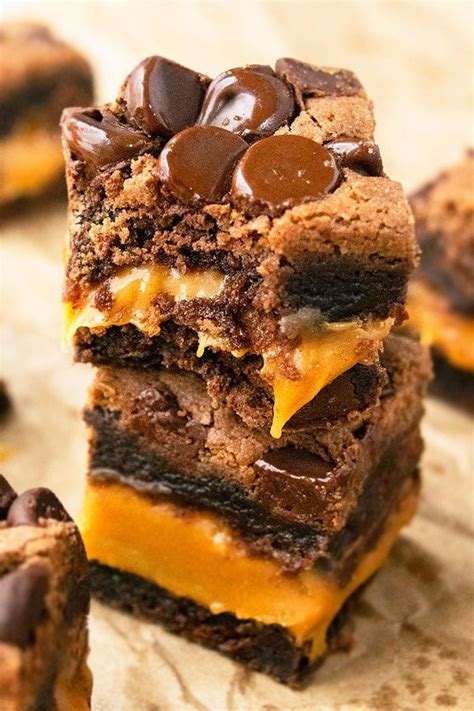 Homemade Caramel Brownies