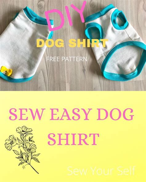 How To Make Easy Free Dog Clothes Cutting Pattern for