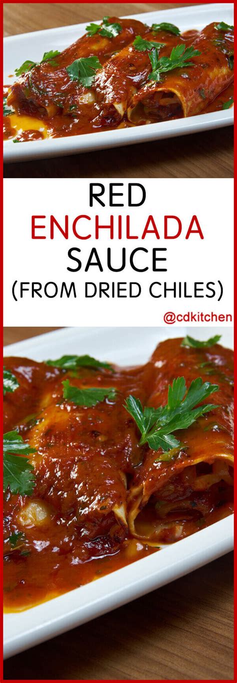 homemade enchilada sauce from dried chilis