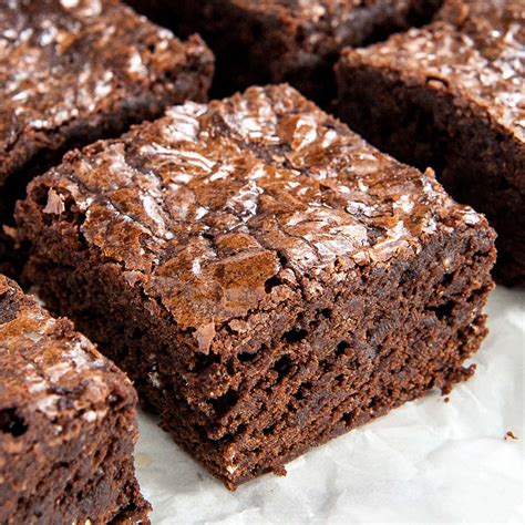 homemade fudgy brownies from scratch