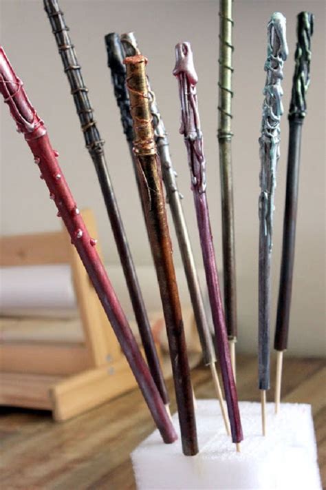 homemade harry potter wand