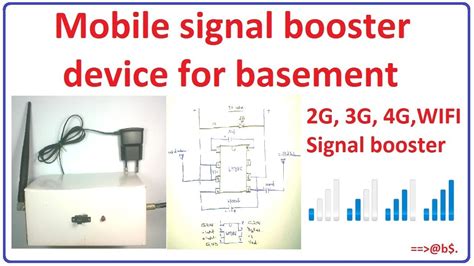 Homemade Mobile Signal Booster Circuit Diagram