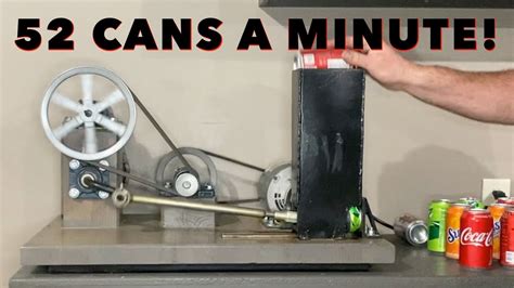 Homemade Motorized Can Crusher