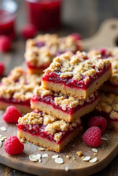 Homemade Raspberry Bars