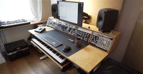 Homemade Studio Desk