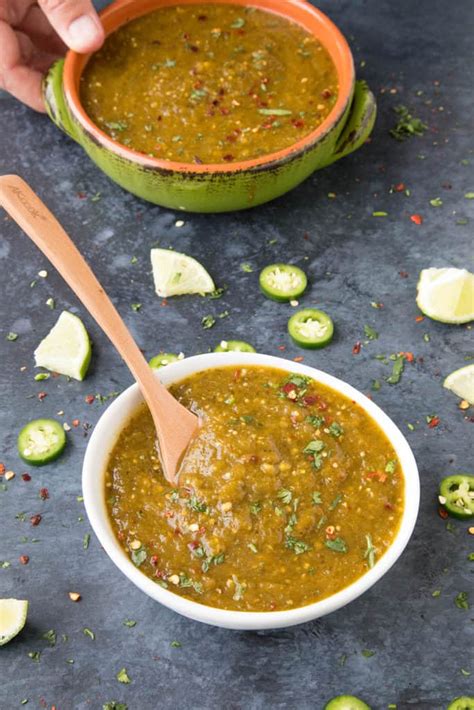 homemade verde enchilada sauce