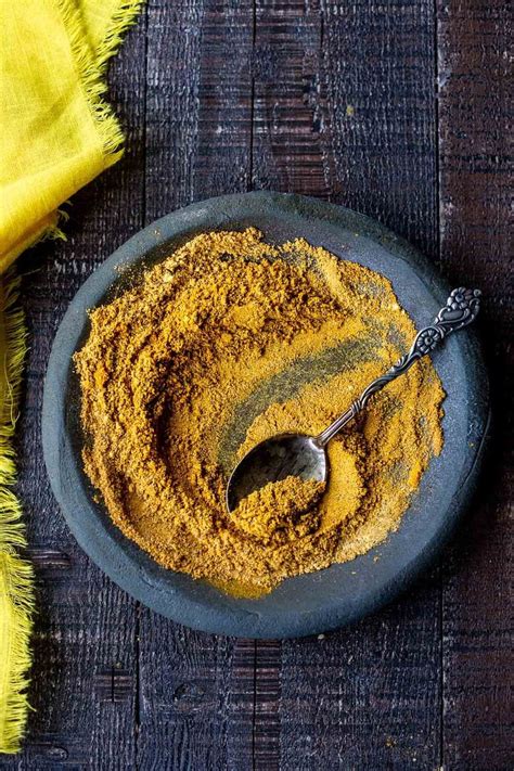 homemade yellow curry powder recipe