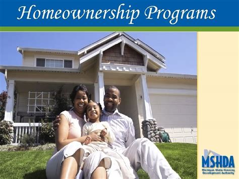 Homeownership Programs Michigan