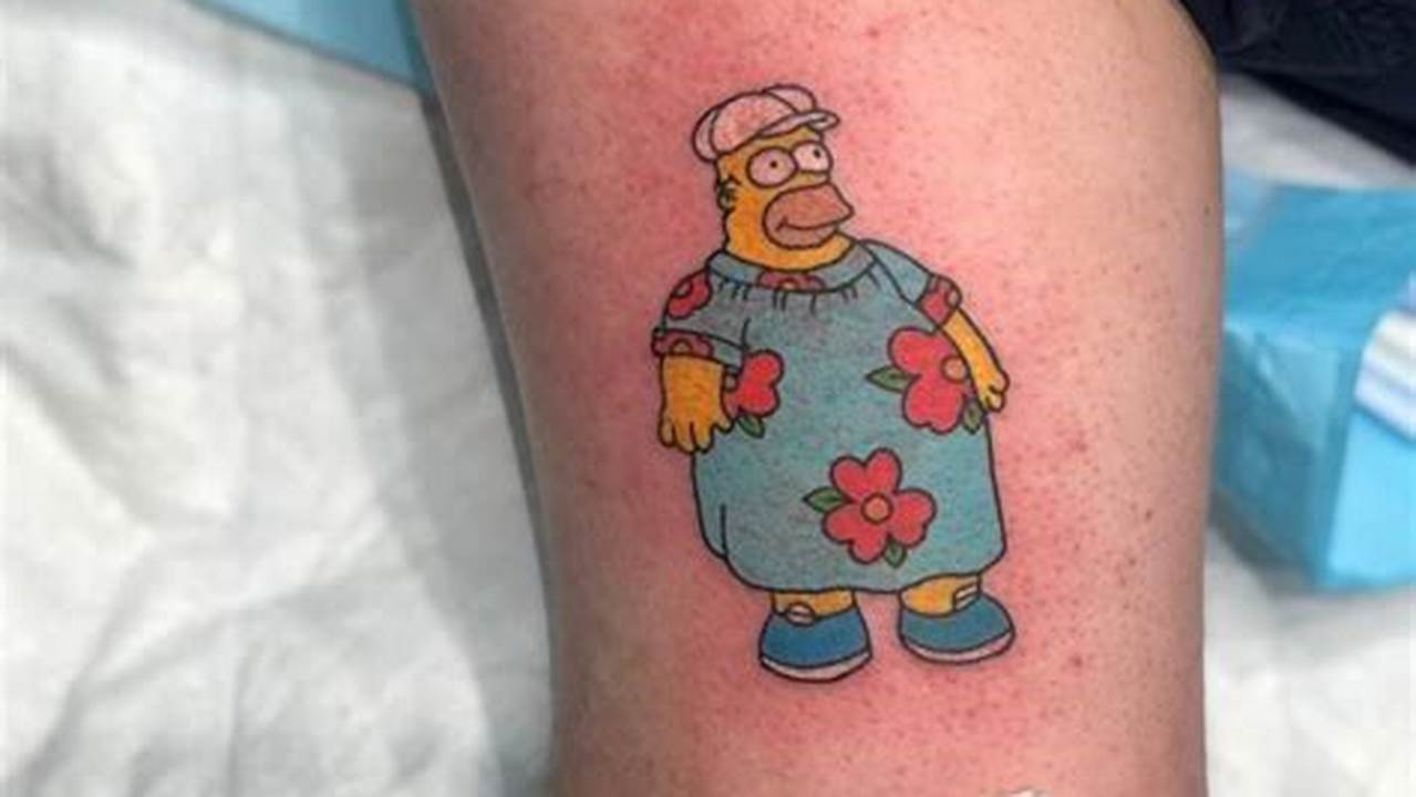 Unveiling the Cultural Significance of Homer Simpson Pussy Tattoos: A Deep Dive
