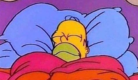Homer Simpson Sleeping In Bed Meme | Decorating Ideas