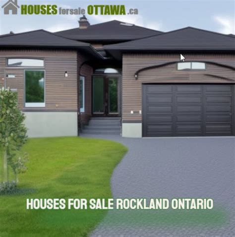 homes for sale rockland ontario