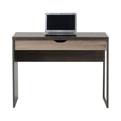 Homestar 1Drawer Laptop Desk, Java Mocha/Reclaimed Wood