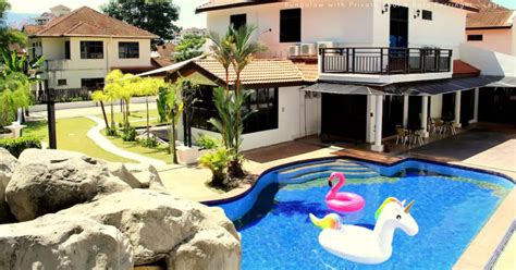 homestay with pool penang