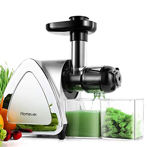 FAMTOP Slow Masticating Juicer Extractor with Reverse Function Quiet