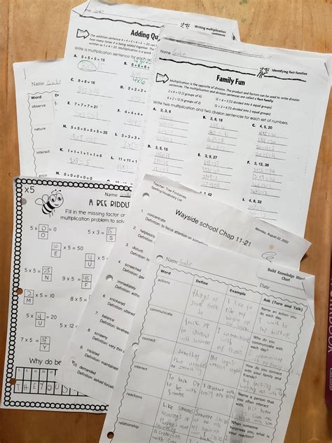 homework math resources