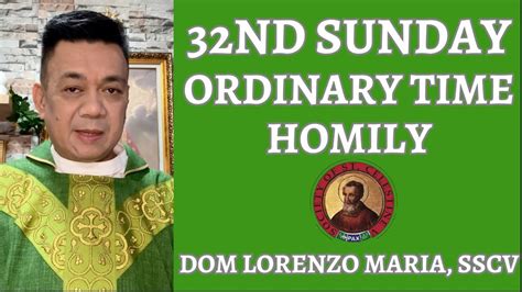 homily for nov 12 2023