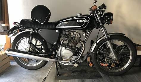 Honda CB 125, clean and simple! Photo via @soul_motor_tehran