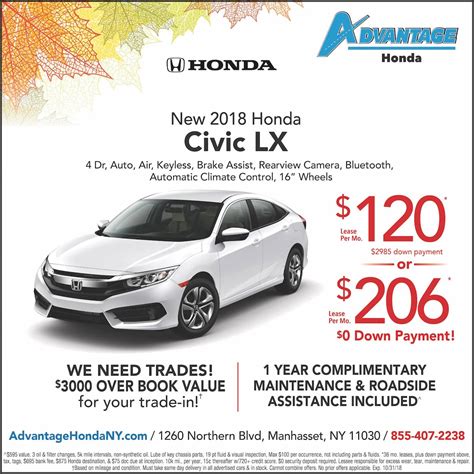 Find The Best Honda Civic Lease Deals in Connecticut Edmunds