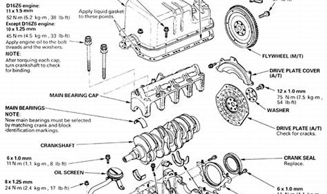 honda motor parts
