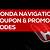 honda navigation update promo code
