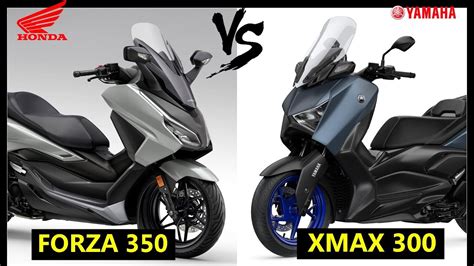 honda forza 350 vs yamaha xmax 300