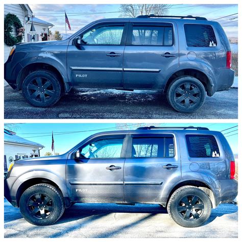 honda pilot larger tires