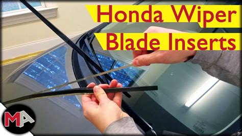 Honda Wiper Blade Insert Replacement