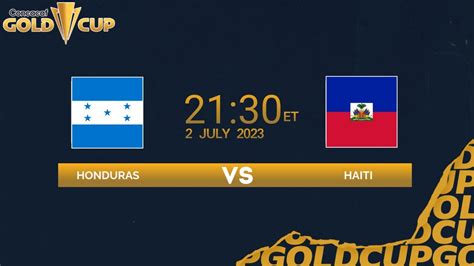honduras vs haiti concacaf gold cup 2021