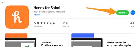 Honey Browser Extension Android