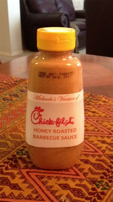 honey roasted bbq sauce chick fil a calories