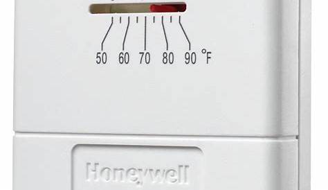 Honeywell Mechanical Non Programmable Thermostat Economy Millivolt Ct33a The