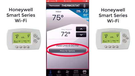 honeywell thermostat tcc app
