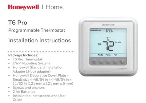 NEW PRO 1000 NonProgrammable Thermostat TH1100DV1000 Honeywell
