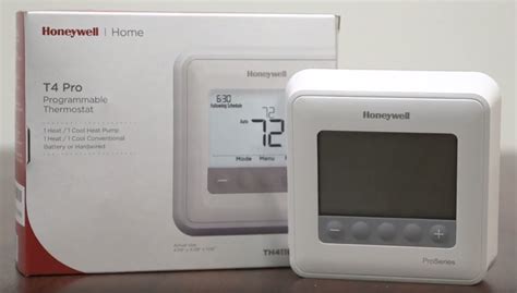 Honeywell Home T4 511 Day Programmable Thermostat The Home Depot Canada