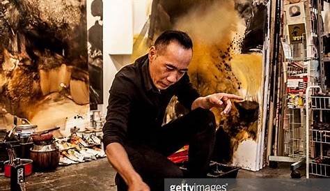 Chen Jiang Hong, Artist Painter, photographed in Paris News Photo