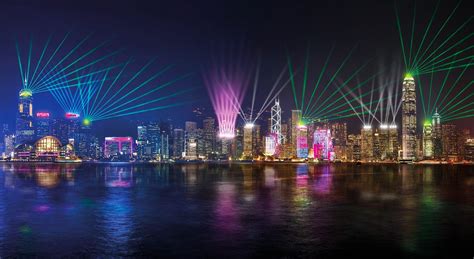 hong kong light show 2023