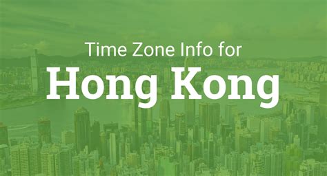 hong kong time now vs gmt