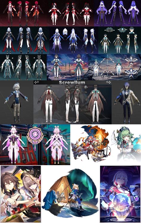 honkai: star rail characters leak