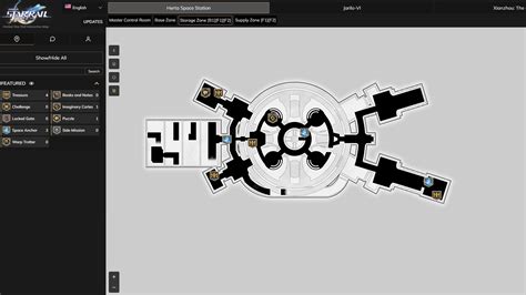 honkai rail star map