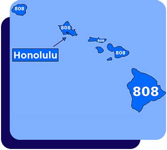 honolulu hawaii phone code