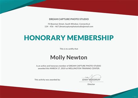 14+ Honorary Life Certificate Templates PDF, Docx Free & Premium